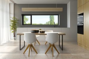 modern style interior design 3d rendering 2